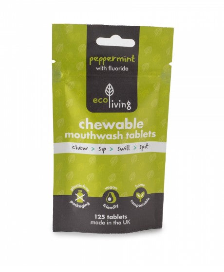 Chewable Mouthwash Tablets - with Fluoride (2 sizes available)