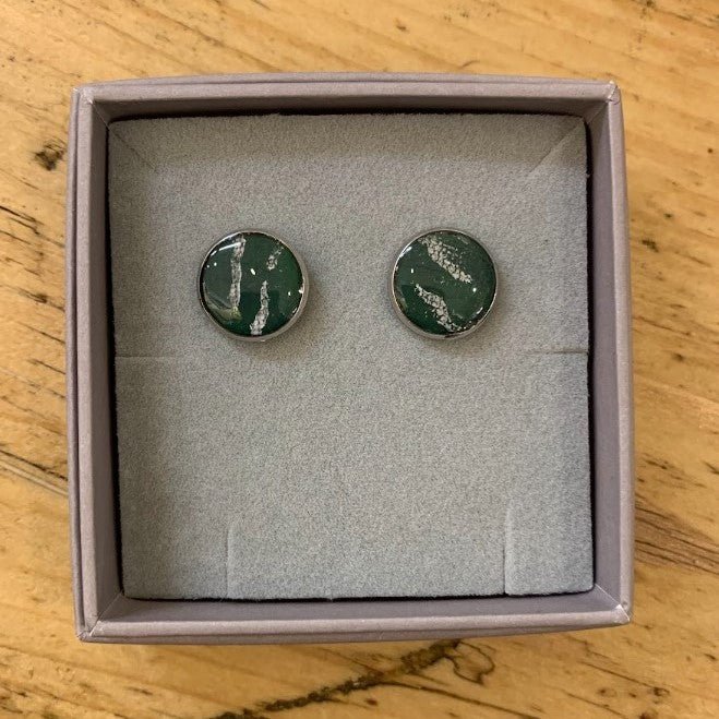 Circle Stud Earrings - recycled Y.O.U mailing bag (2 sizes) - Y.O.U underwear