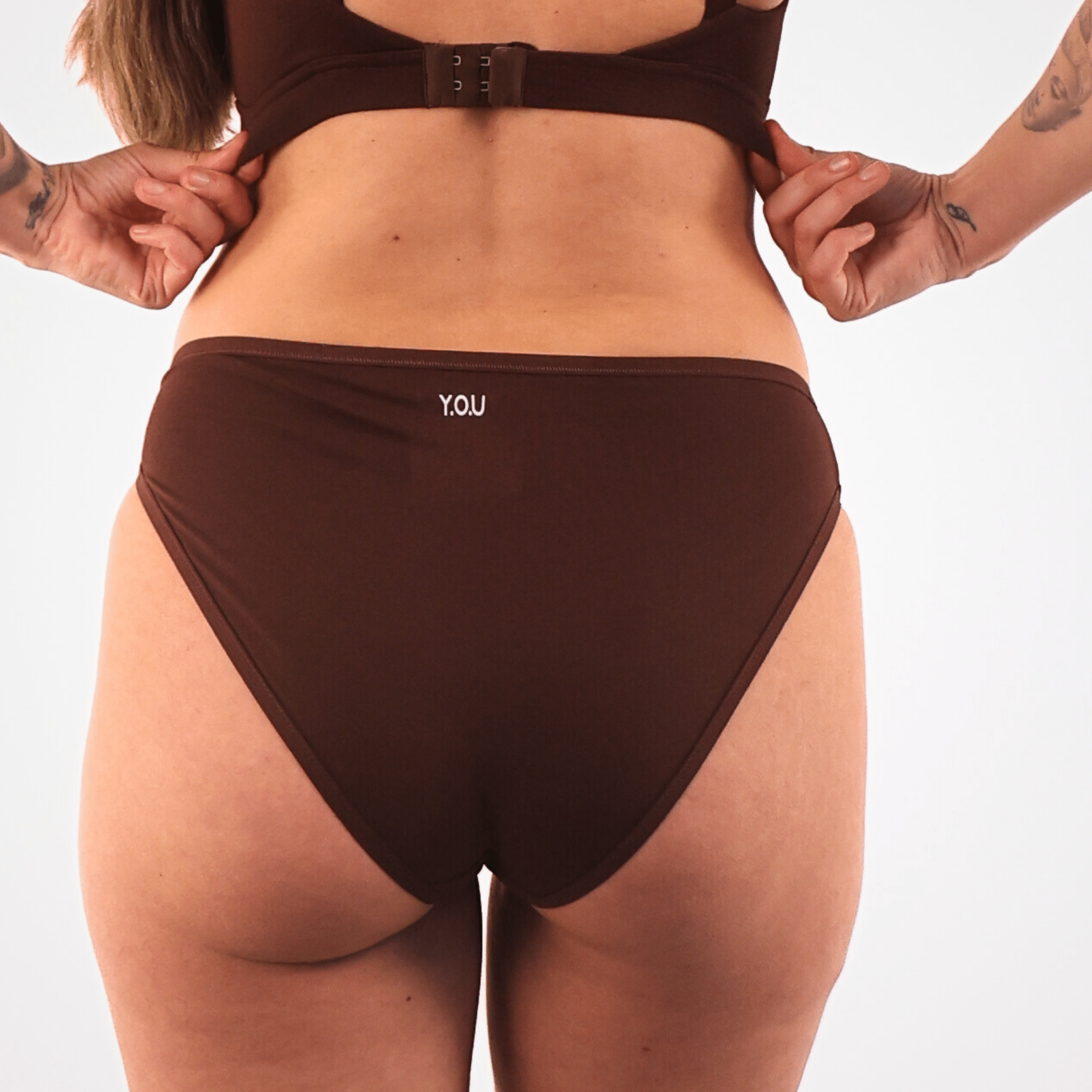 Days of the Week Organic Cotton Underwear - pack of 7 mid - rise bikini - Y.O.U underwear