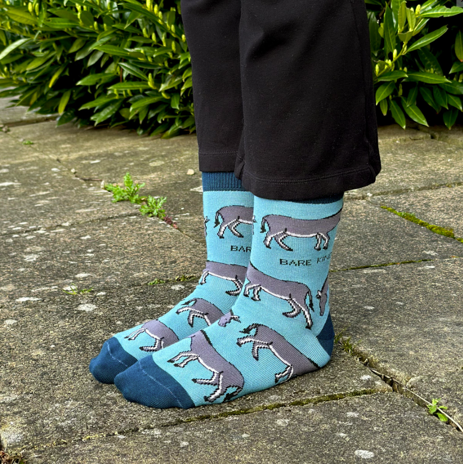 Bare Kind Bamboo Socks - Save the Donkey