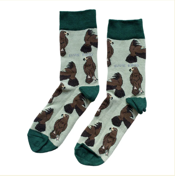 Bare Kind Bamboo Socks - Save the Eagles