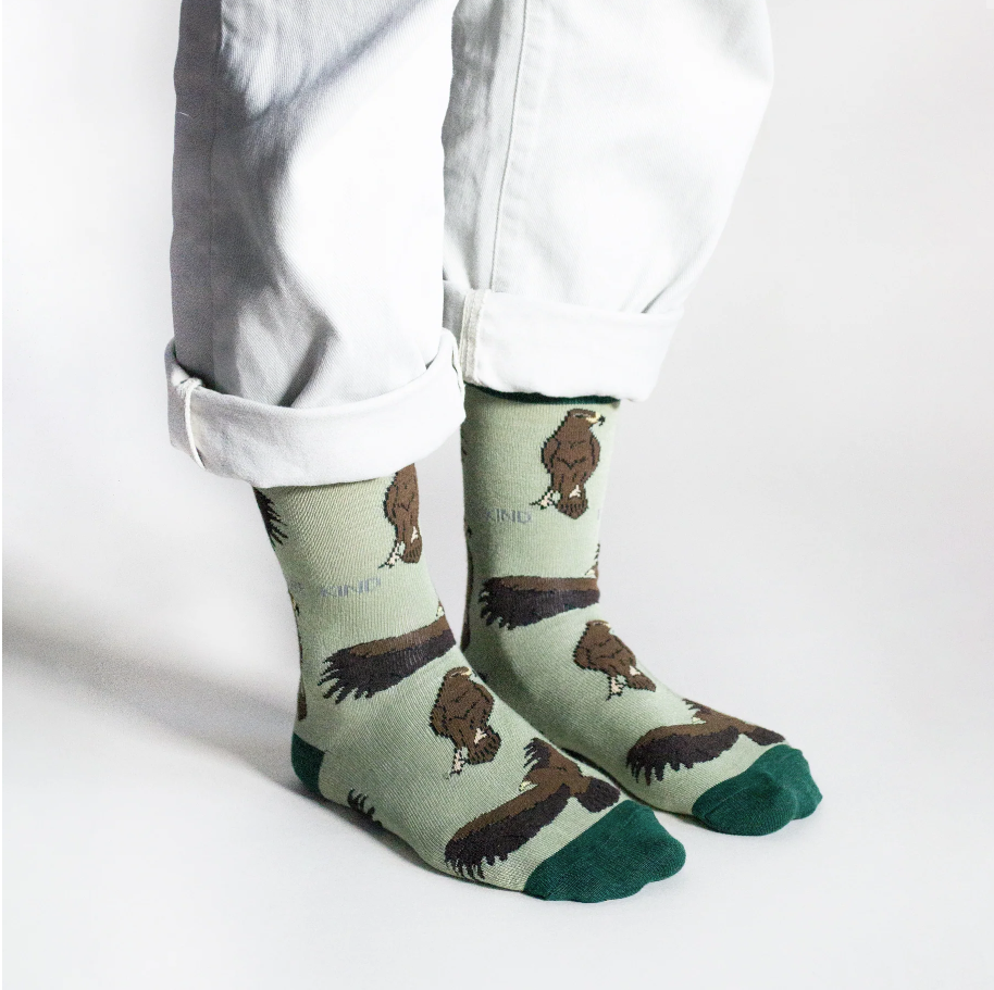 Bare Kind Bamboo Socks - Save the Eagles