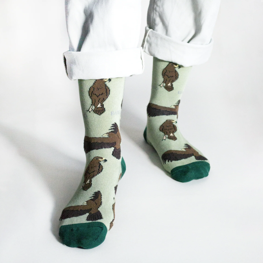 Bare Kind Bamboo Socks - Save the Eagles