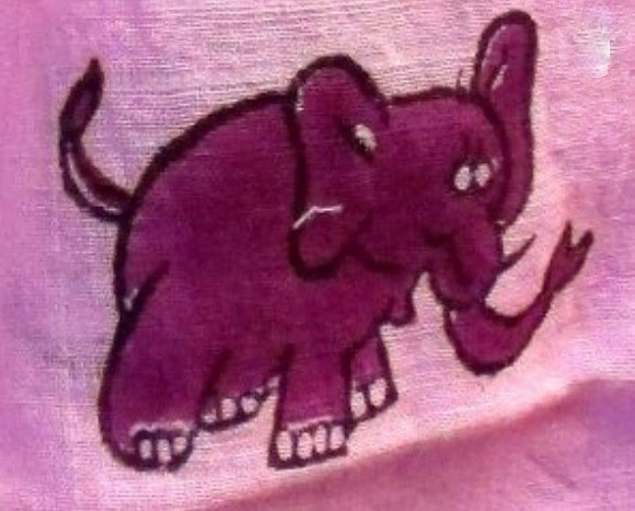 Elephant Scarf - Pink - Where Does It Come From? - Y.O.U underwear