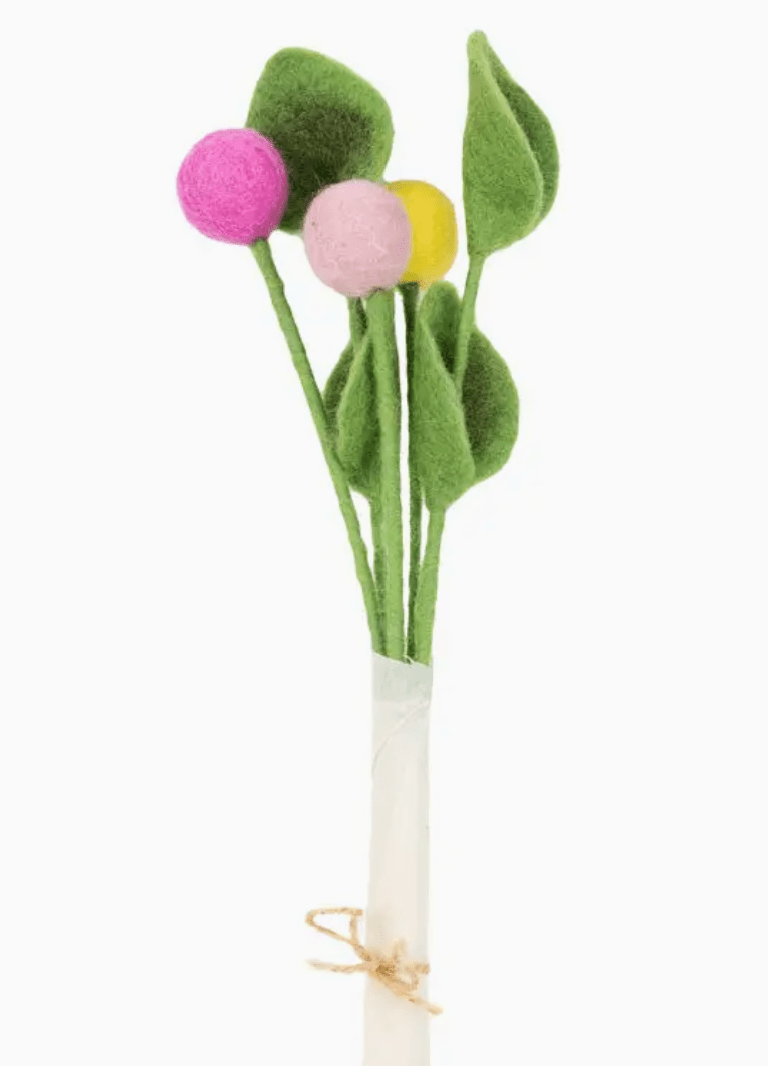 Felt Rose Fake Artificial Flowers (pack of 5) - Talking Tables - Y.O.U underwear