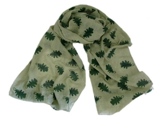 Leaf Print Scarf - Where Does It Come From? - Y.O.U underwear
