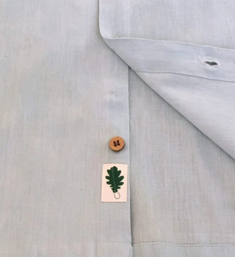 Pale Blue Short-Sleeved Shirt in Khadi Organic Cotton – Where Does It Come From?