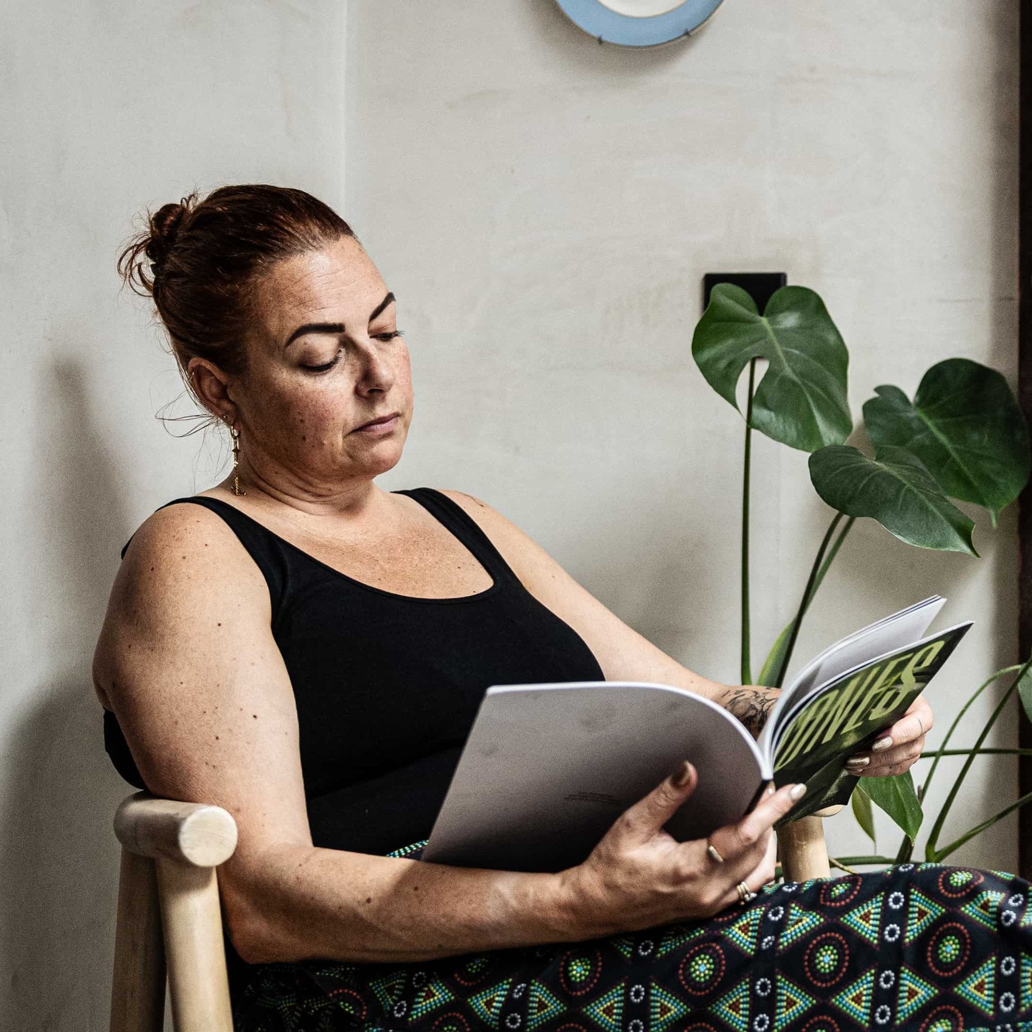 Organic cotton vest top - black - Y.O.U underwear