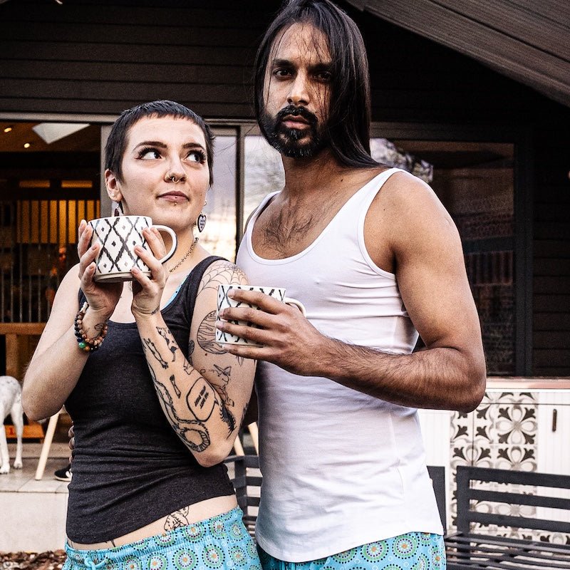 Organic cotton vest top - white - Y.O.U underwear