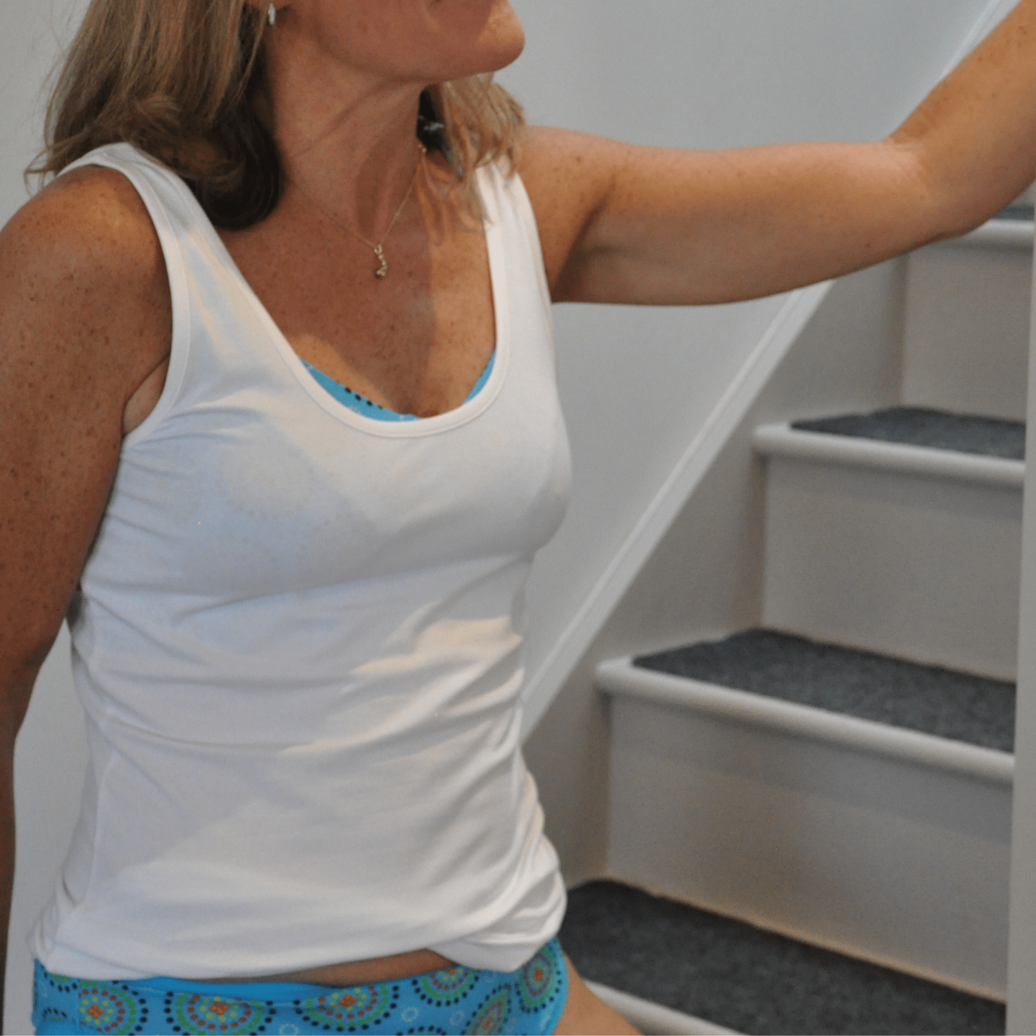 Organic cotton vest top - white - Y.O.U underwear