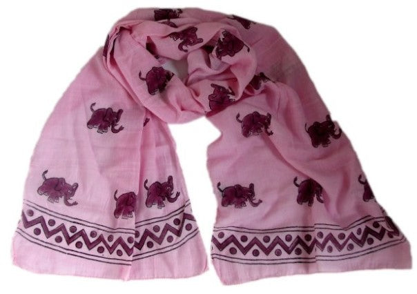 Elephant Scarf - Pink - Where Does It Come From?