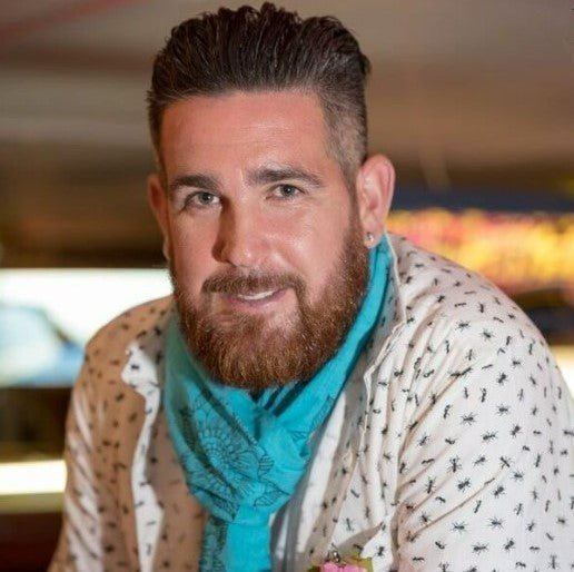 Preeti Handwoven Flower Scarf - Turquoise - Where Does It Come From? - Y.O.U underwear