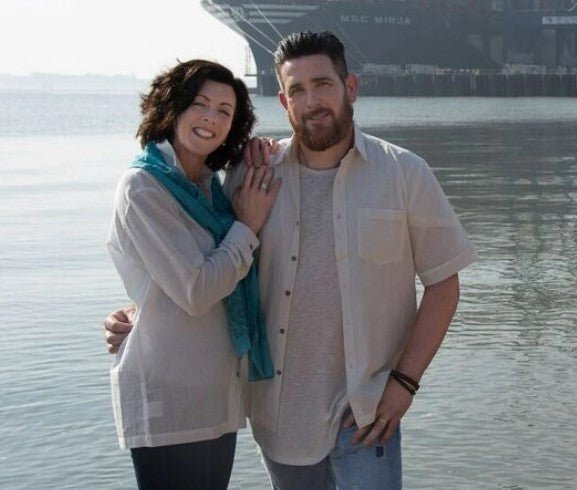 Preeti Handwoven Flower Scarf - Turquoise - Where Does It Come From? - Y.O.U underwear