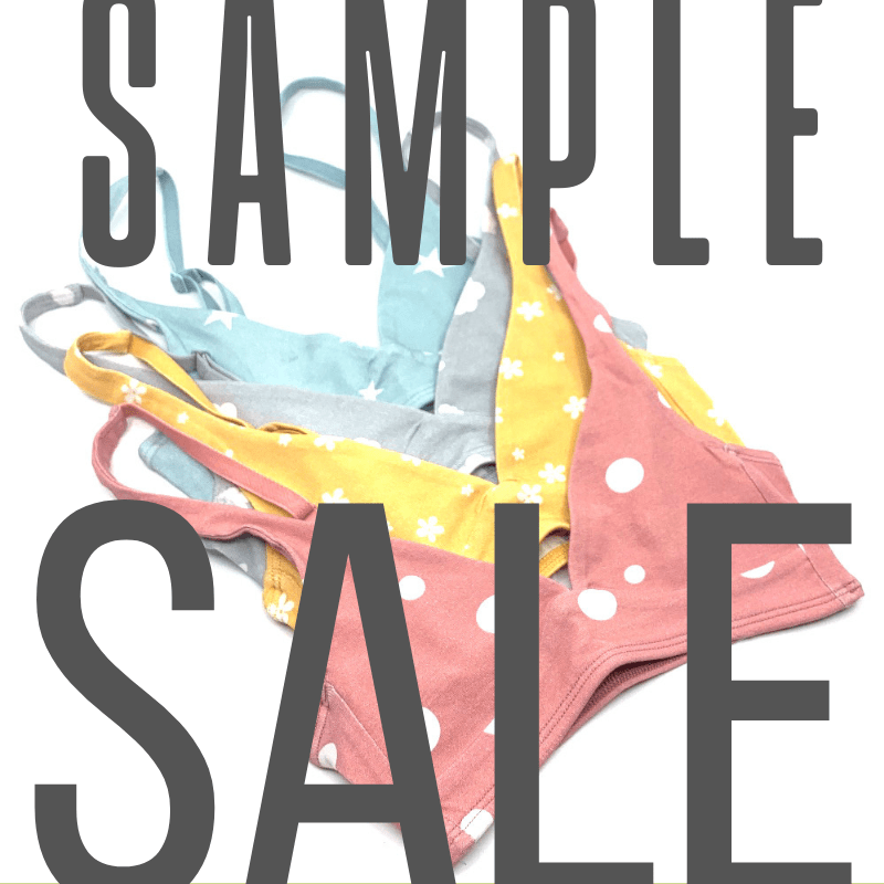 Sample Sale - Girls bralettes (various colours) - Y.O.U underwear
