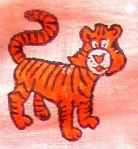 Tiger Scarf - Peach - Where Does It Come From? - Y.O.U underwear