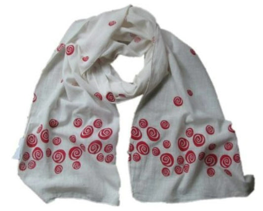Red Rose Handwoven Scarf - Where Does It Come From?