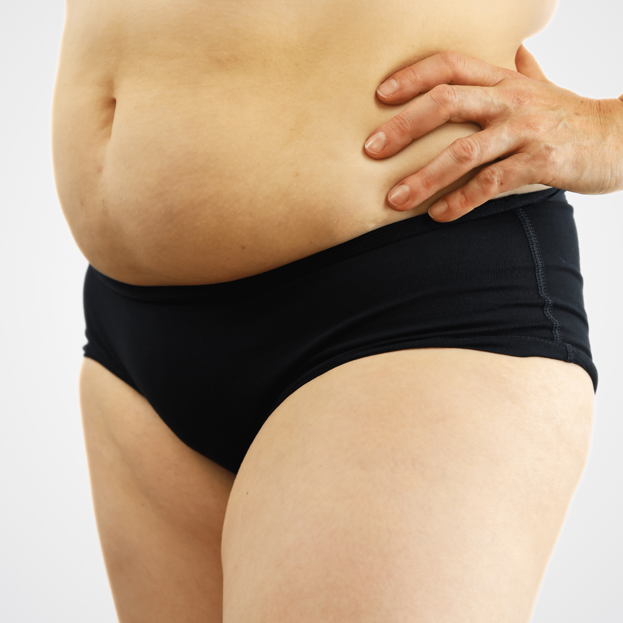 Women's organic cotton boy shorts in black - Y.O.U underwear