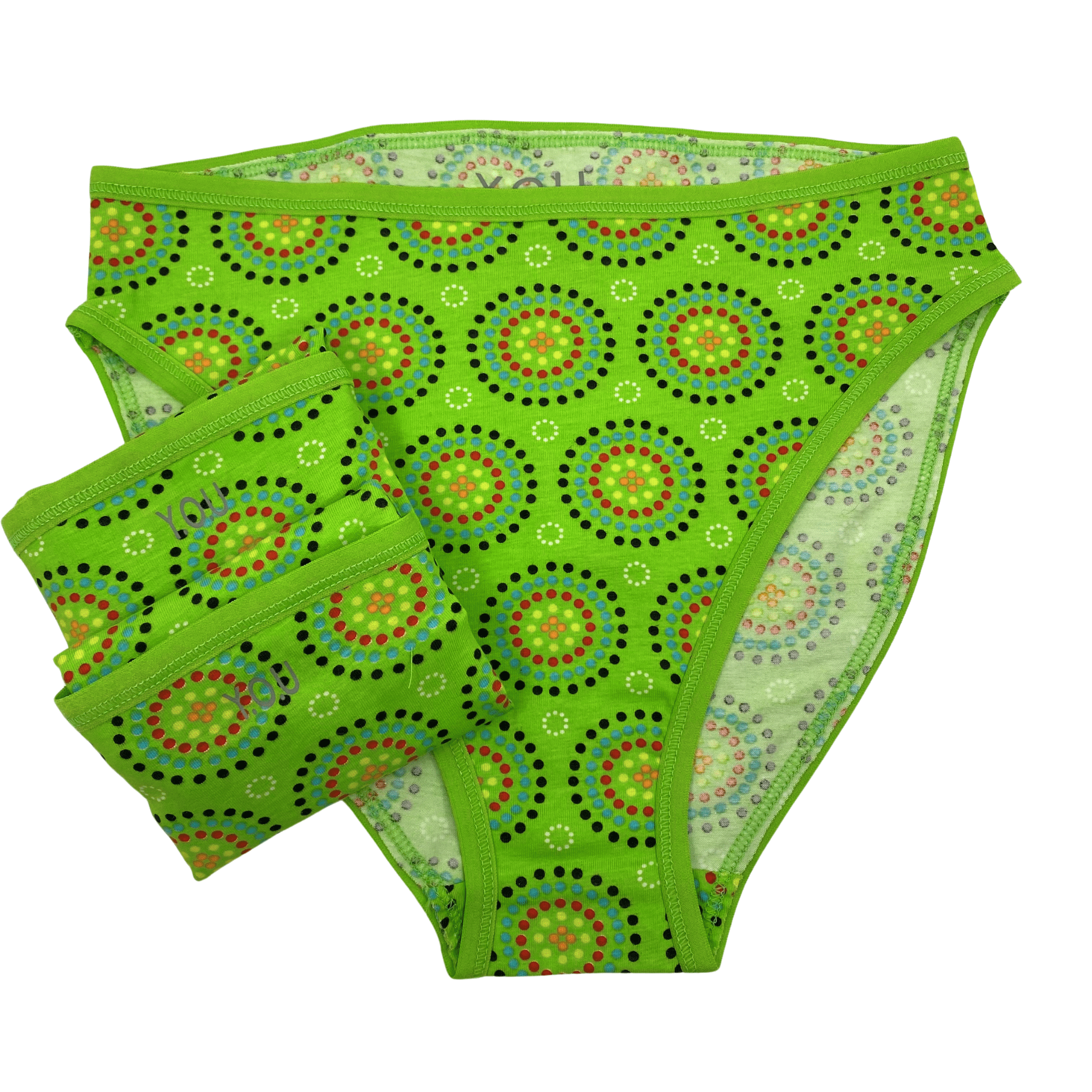 Women's organic cotton Mara mid - rise bikini bottoms - pack of 3 - Y.O.U underwear