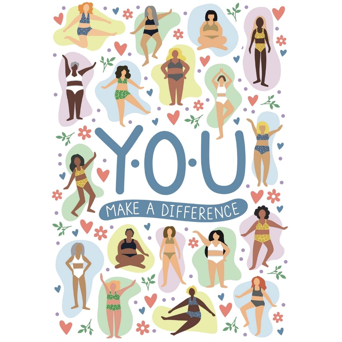 Y.O.U Make a Difference Organic Cotton Tea Towel - Y.O.U underwear