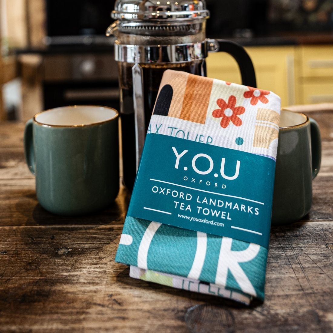 Y.O.U Oxford Landmarks Organic Cotton Tea Towel - Y.O.U underwear