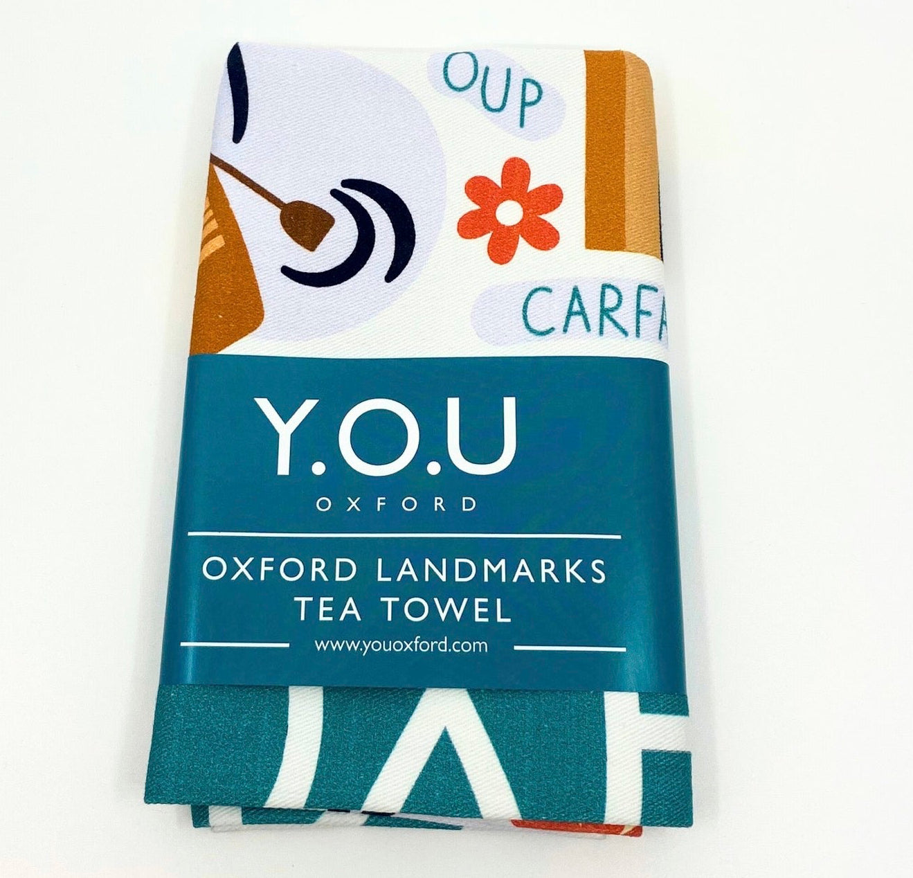 Y.O.U Oxford Landmarks Organic Cotton Tea Towel - Y.O.U underwear