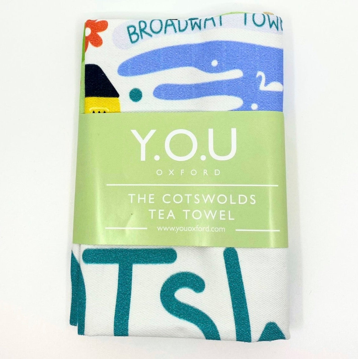 Y.O.U The Cotswolds Organic Cotton Tea Towel - Y.O.U underwear