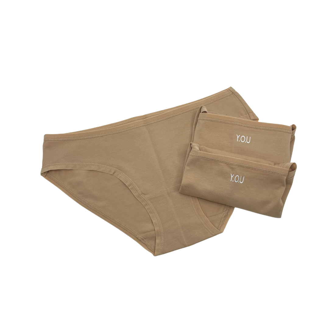 Almond Bikini Pack of 3