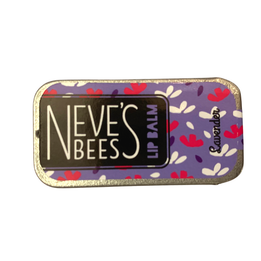 Natural Beeswax Lip Balm (various scents) - Neve's Bees