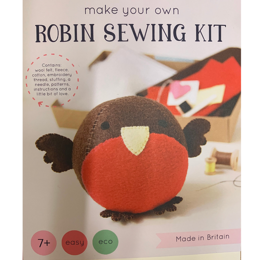 Make Your Own Animal Sewing Kit - Robin
