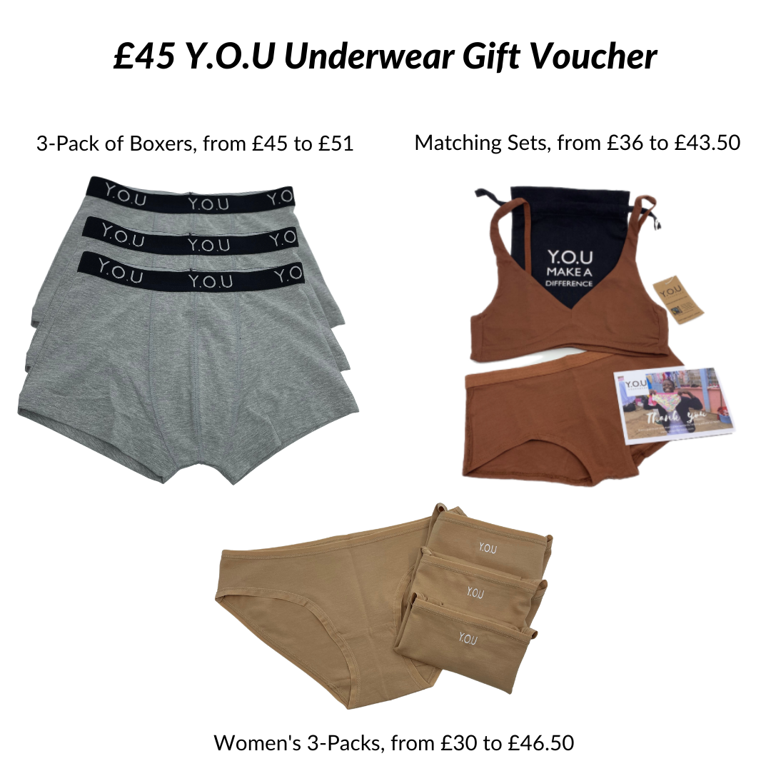 Y.O.U Underwear - e-Gift Voucher