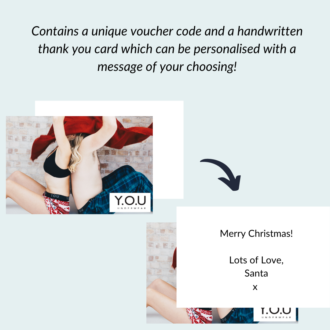 Y.O.U Underwear - Printed Gift Card