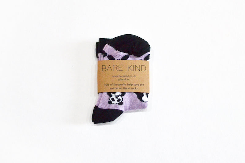 Bare Kind Bamboo Children's Socks - Save the Panda