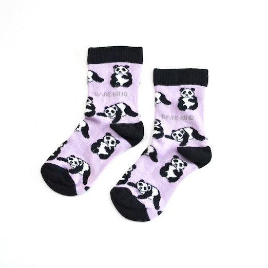 Bare Kind Bamboo Children's Socks - Save the Panda