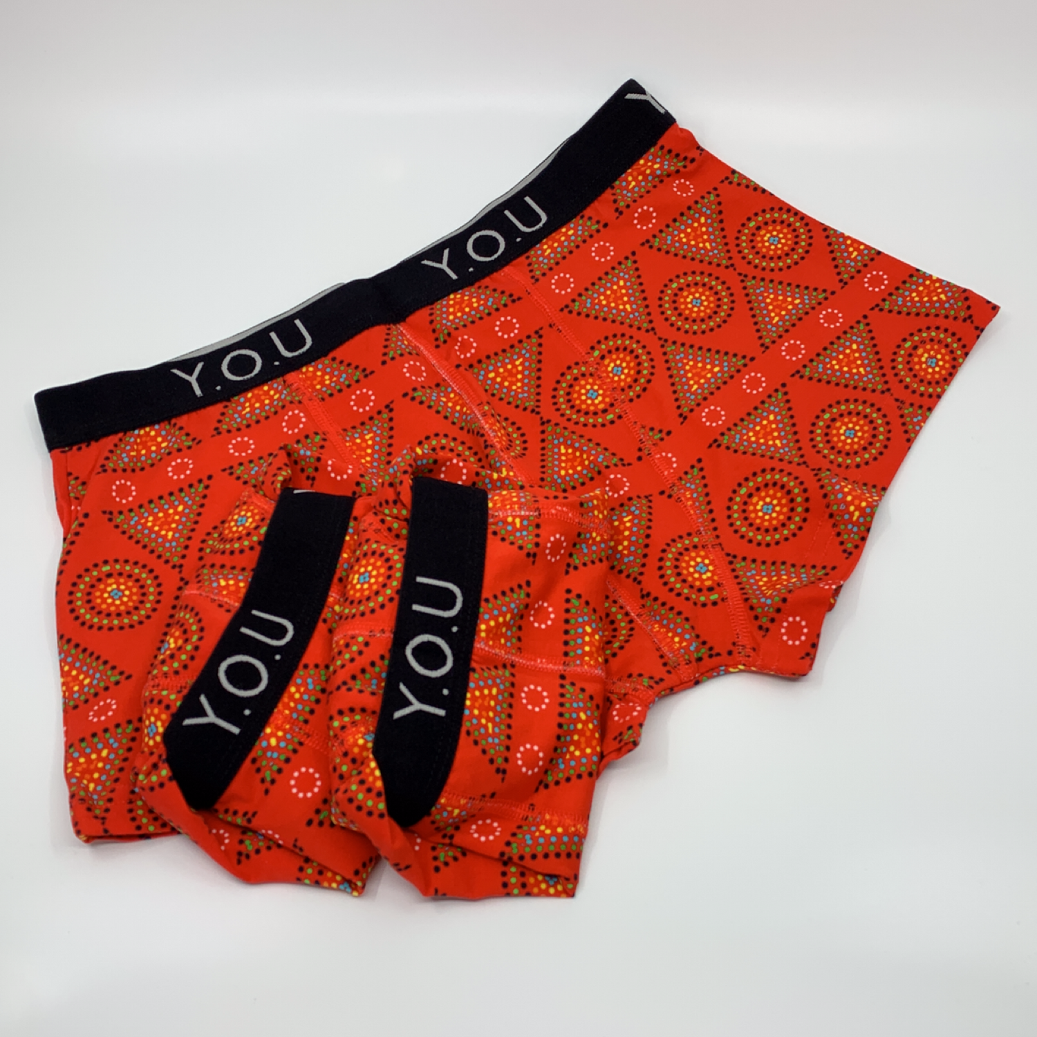 Men's Trunks - Red Mara design - pack of 3
