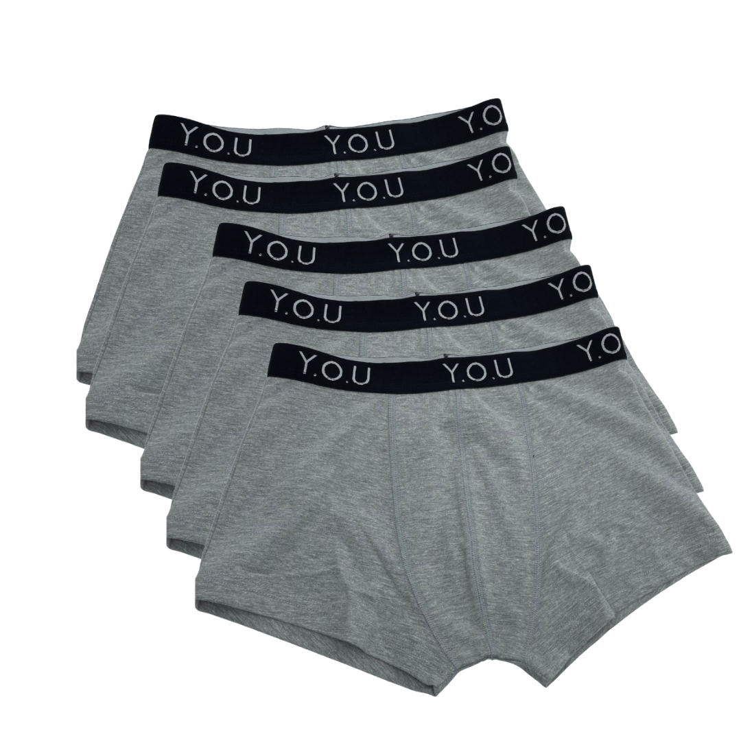 men's pack of 5 in Light Grey