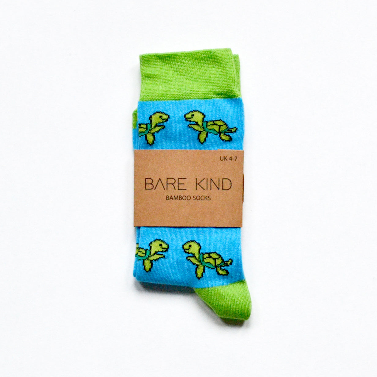 Bare Kind Bamboo Socks - Save the Turtles