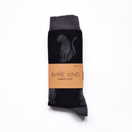 Bare Kind Bamboo Socks - Save the Black Panther