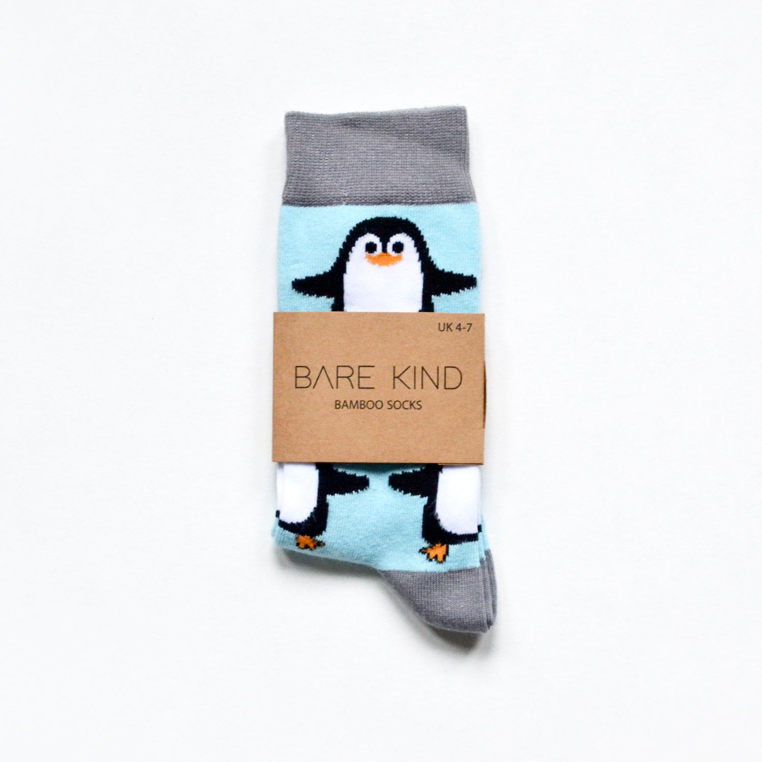 Bare Kind Bamboo Socks - Save the Penguins