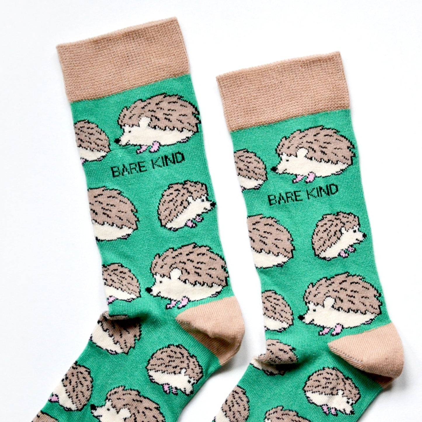 Bare Kind Bamboo Socks - Save the Hedgehog (brown)