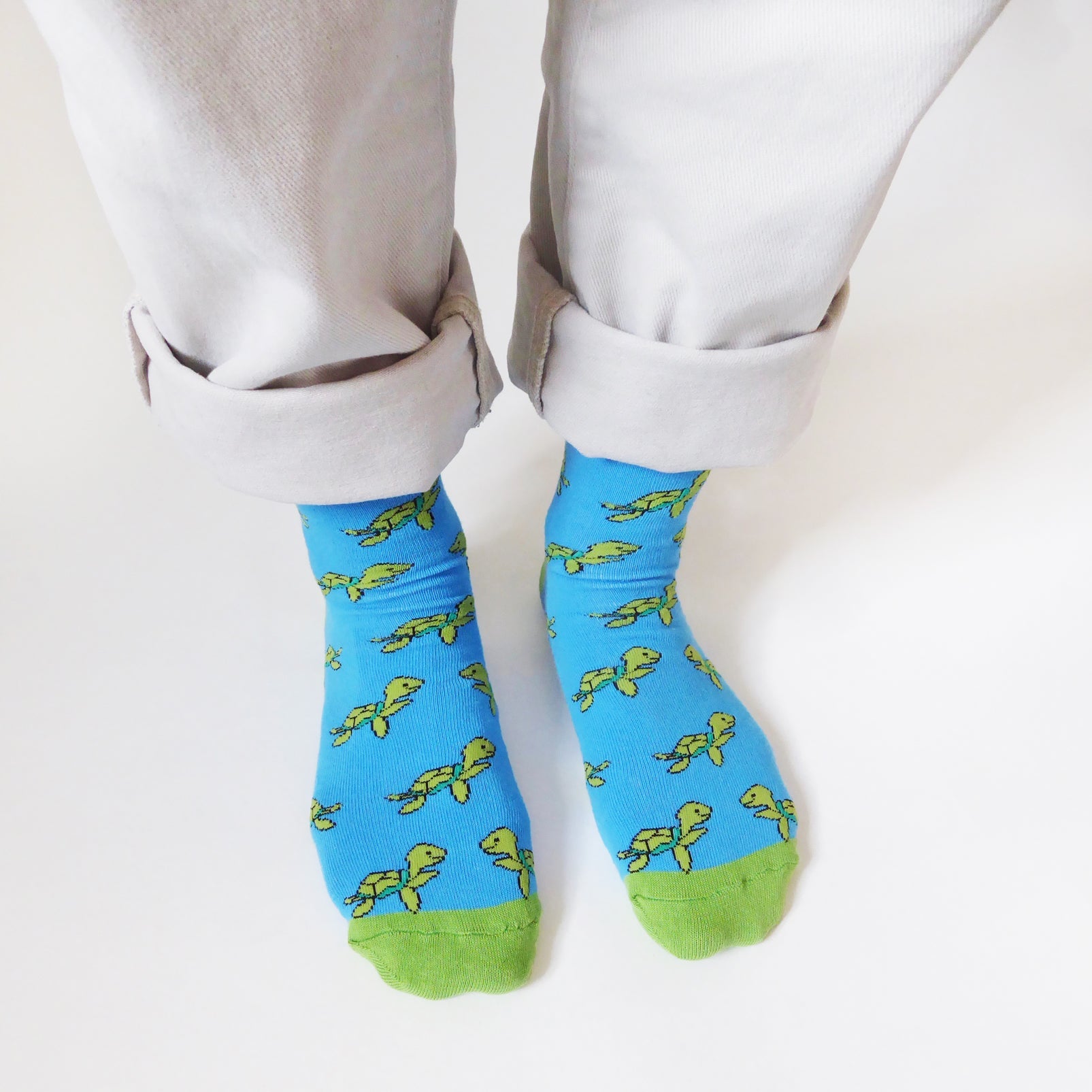 Bare Kind Bamboo Socks - Save the Turtles