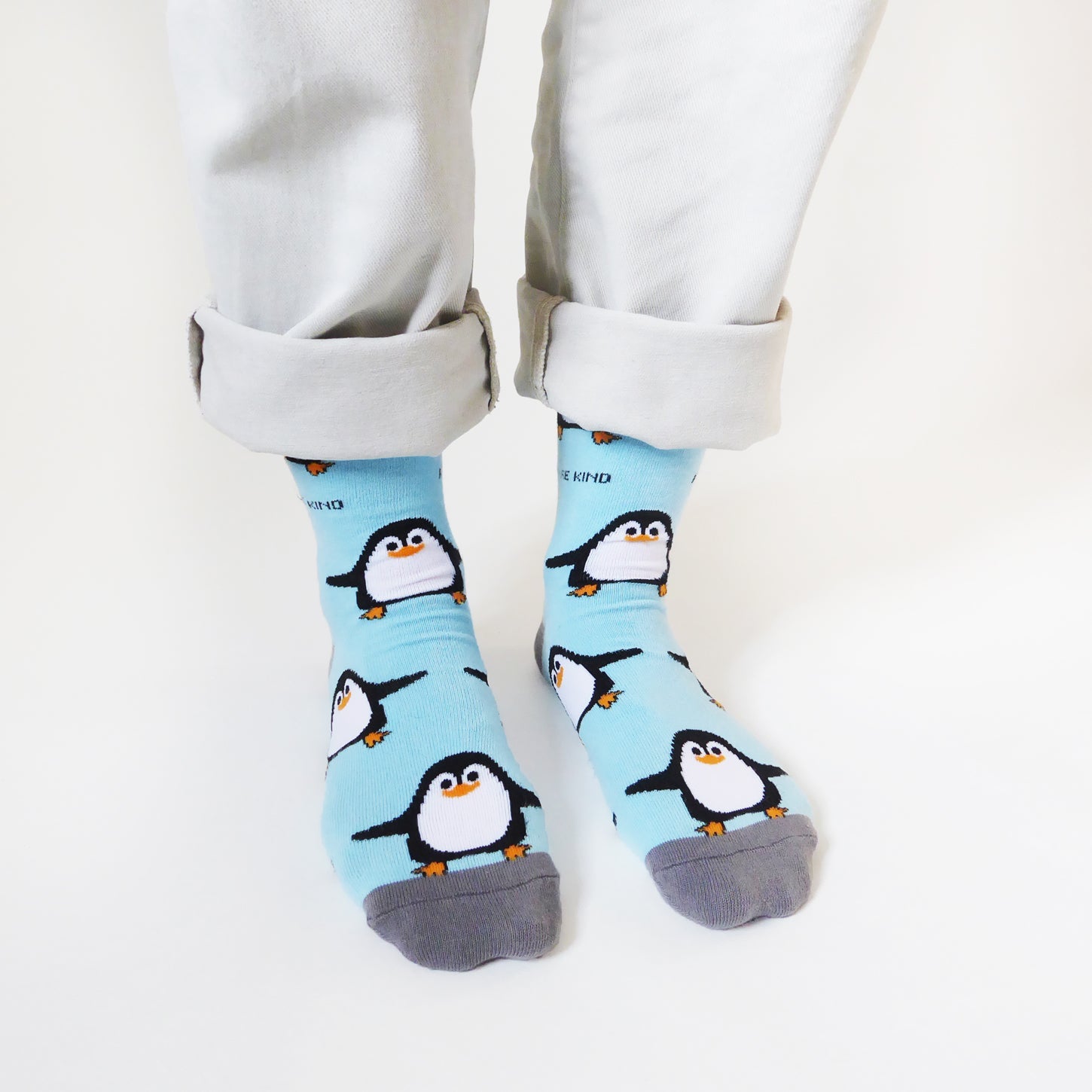 Bare Kind Bamboo Socks - Save the Penguins