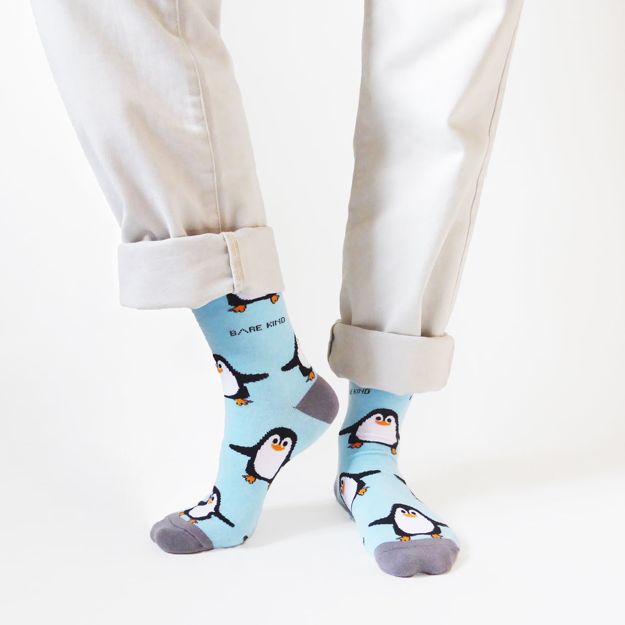 Bare Kind Bamboo Socks - Save the Penguins