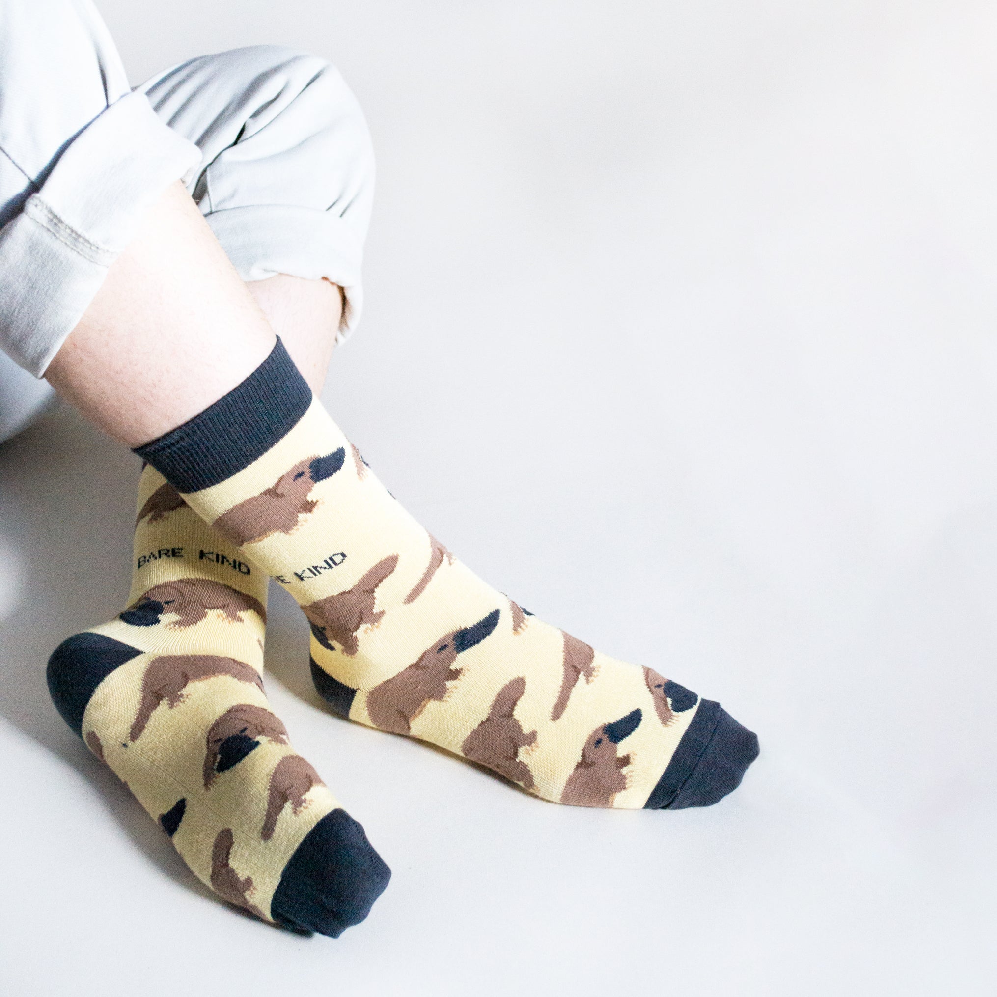 Bare Kind Bamboo Socks - Save the Platypuses