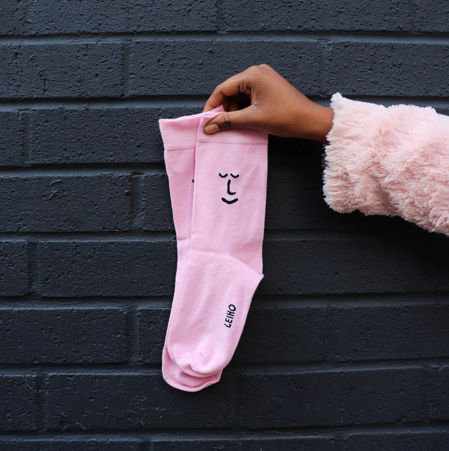 Leiho Bamboo Socks - Think Pink
