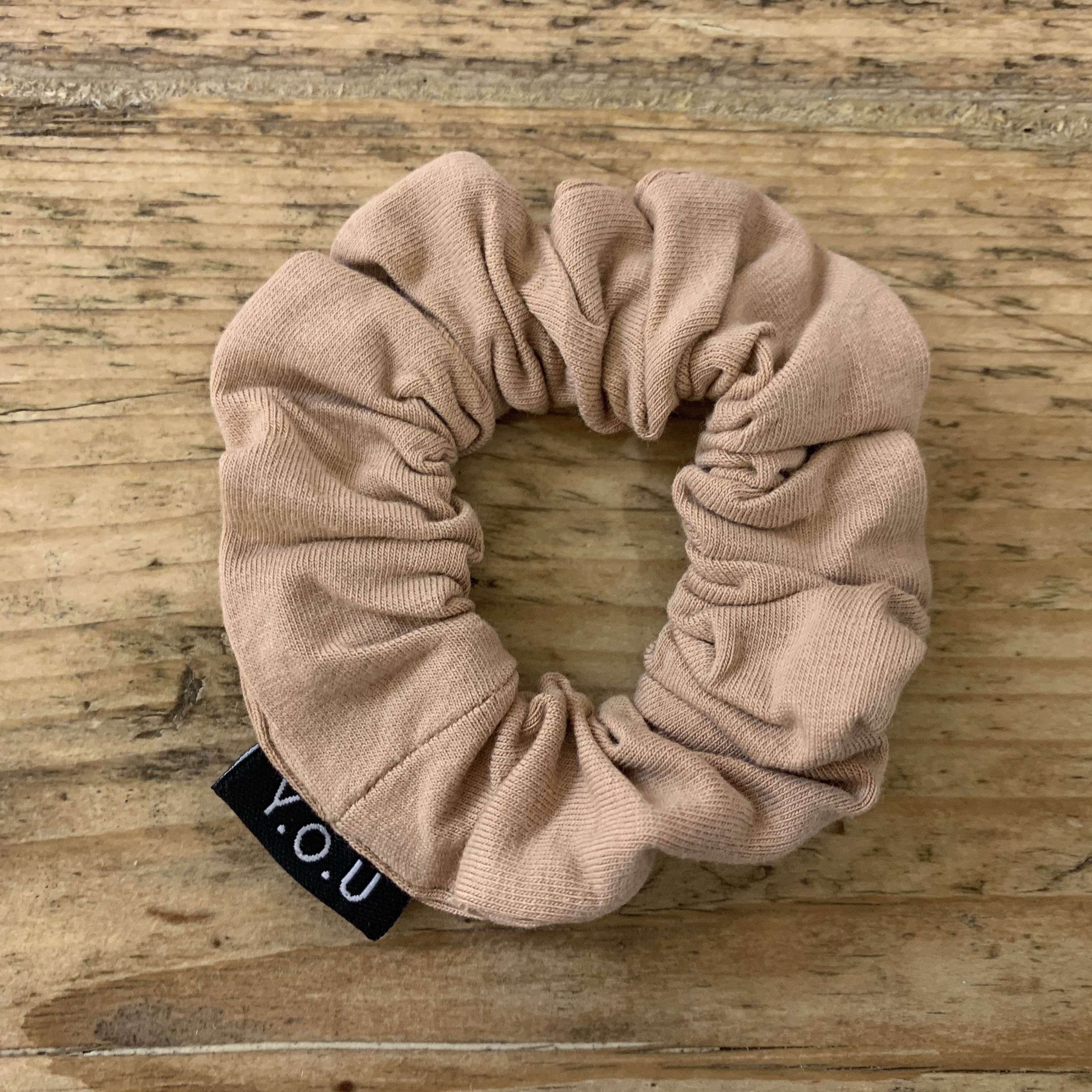 Y.O.U Organic Cotton Scrunchies with Eco Elastic - plain colours