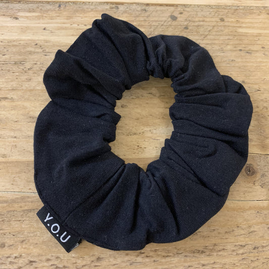 Y.O.U Organic Cotton Scrunchies with Eco Elastic - plain colours
