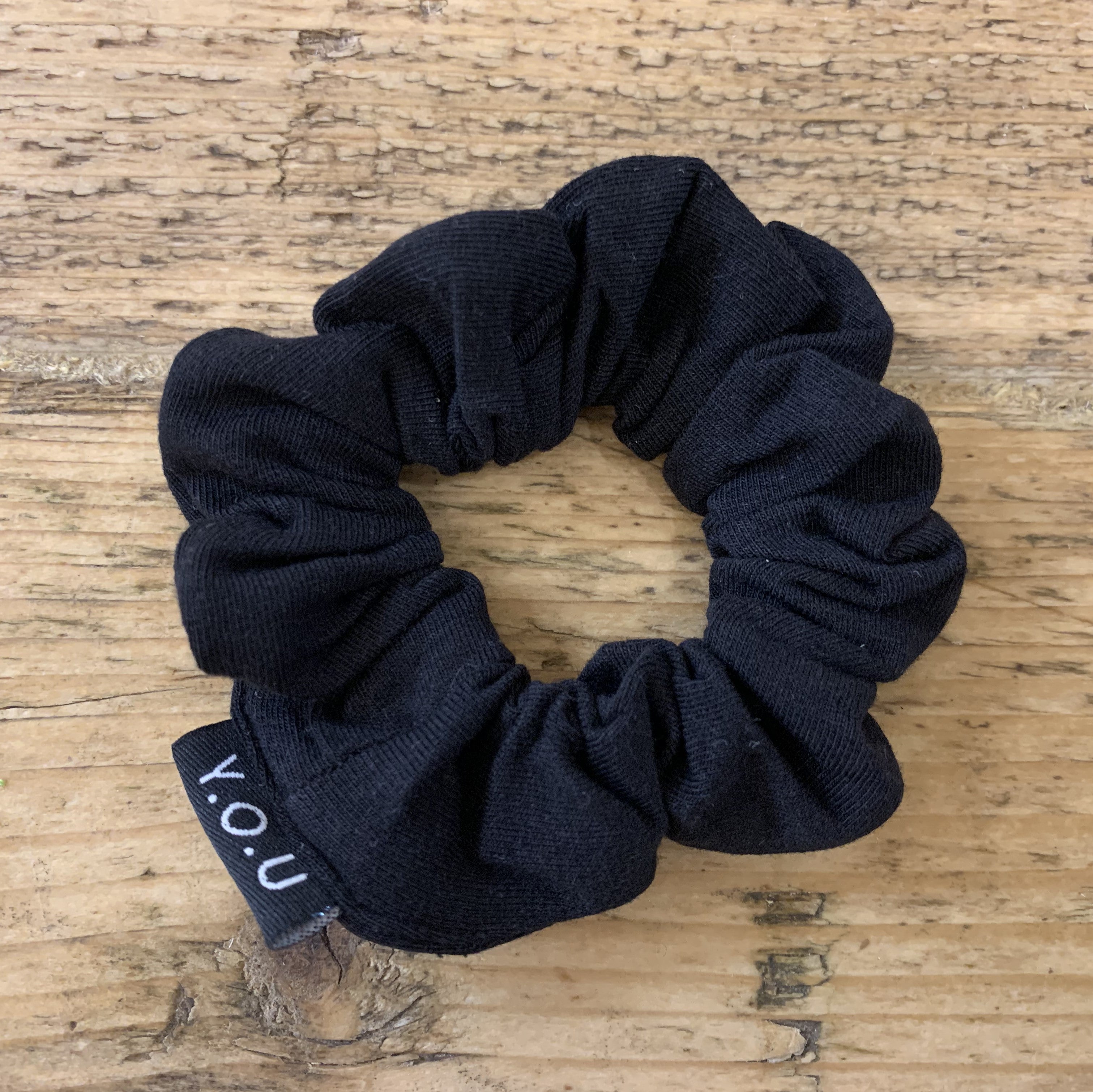 Y.O.U Organic Cotton Scrunchies with Eco Elastic - plain colours