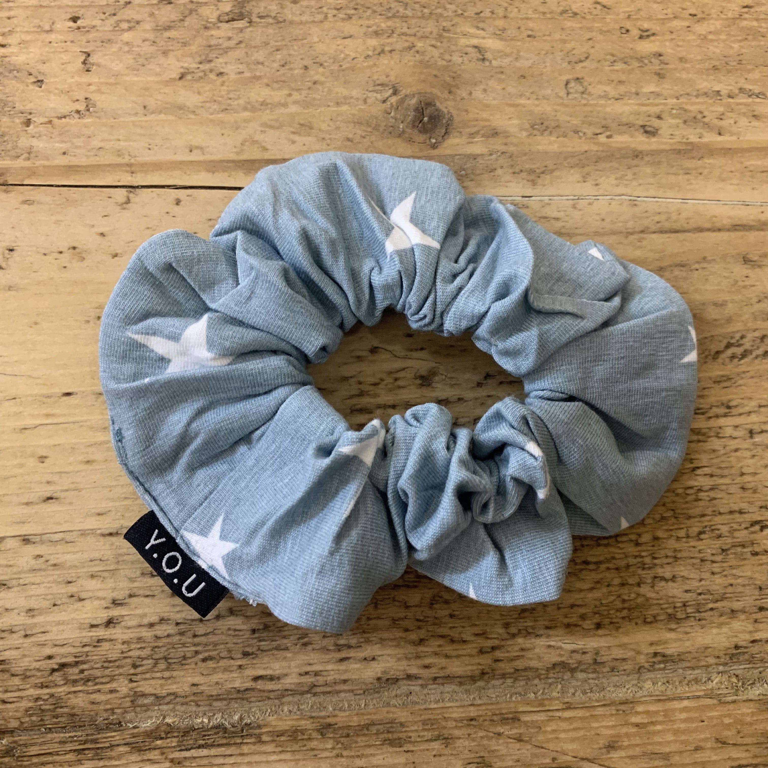 Y.O.U Organic Cotton Scrunchies with Eco Elastic - pastel patterns