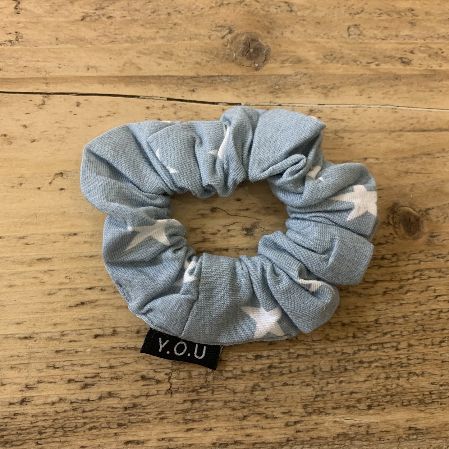 Y.O.U Organic Cotton Scrunchies with Eco Elastic - pastel patterns