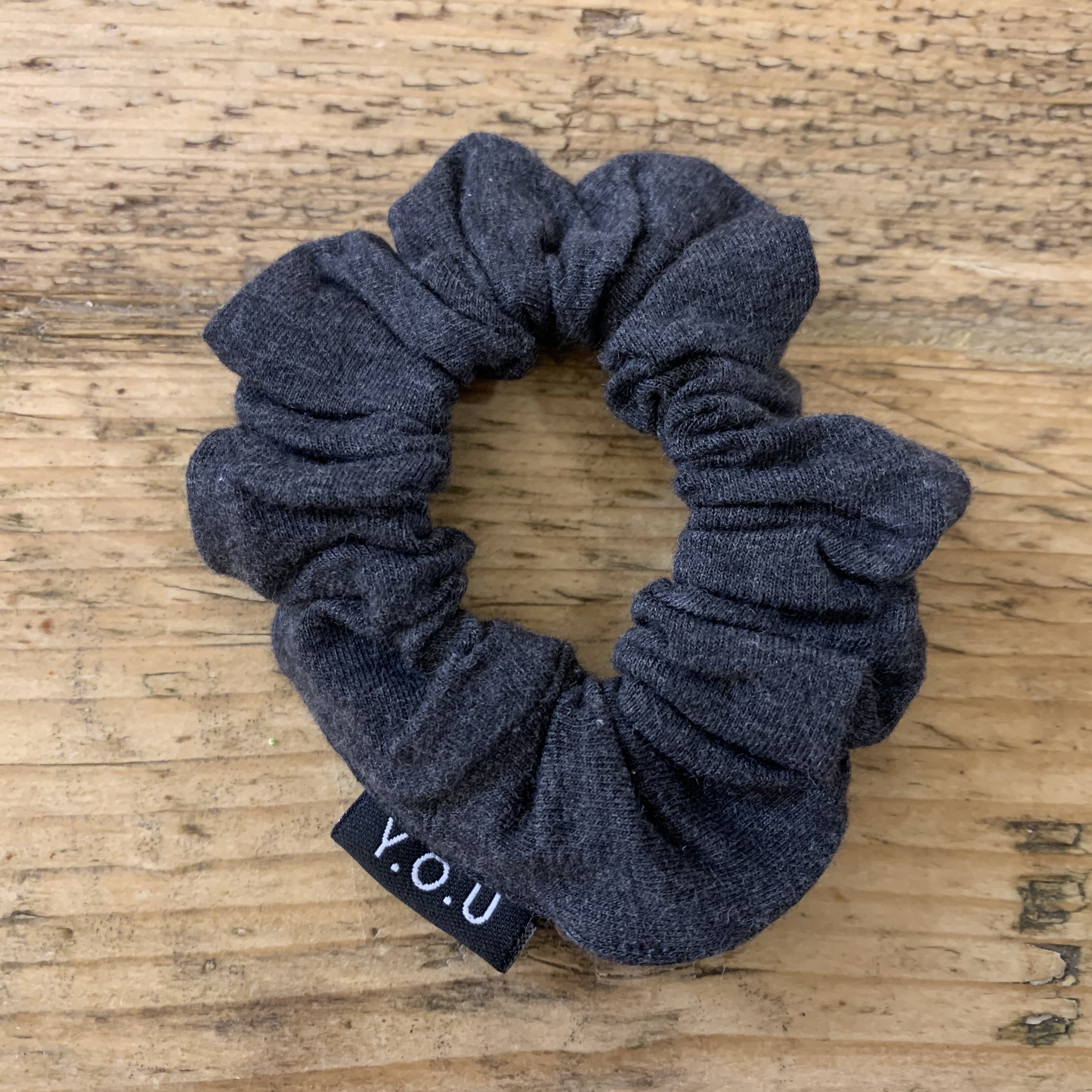 Y.O.U Organic Cotton Scrunchies with Eco Elastic - plain colours